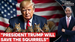 Pet Squirrel Peanuts Euthanisation Sparks Outrage Among Trump Supporters  Firstpost America [upl. by Gavrielle588]