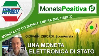 Una Moneta Elettronica di Stato  Giovanni Zibordi  23 ottobre 2021 [upl. by Irep945]