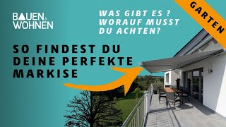 Perfekter Sonnenschutz für Garten und Terrasse Wissenswertes rund um Markisen  Warema [upl. by Sucramrej]