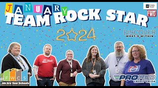 FWCS ProFed Team Rock Star of the Month Washington Elementary [upl. by Sairacaz950]