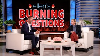 Justin Hartley Answers Ellens Burning Questions [upl. by Ruffina]