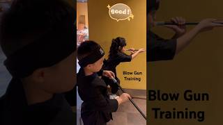 Blow Gun Training ninja kyoto [upl. by Cally]