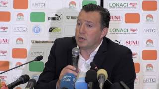 Marc Wilmots nouveau sélectionneur de la Côte dIvoire [upl. by Norvan819]