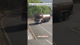 Huge Leyland Tanker struggling in Sharp Curve truck automobile [upl. by Aloap]