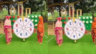 Fun with the Spin Wheel Game 🎯 shortsfeed reelsfeed trending newgame funnyvideo [upl. by Bouzoun]