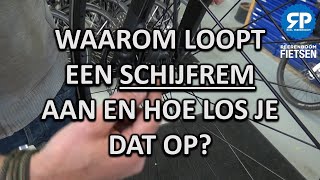 WAAROM LOOPT EEN SCHIJFREM AAN EN HOE LOS JE DAT OP [upl. by Florie]