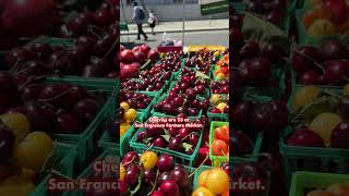 🍒 Cherries in Silicon Valley Farmers Market SiliconValley FarmersMarket HobbyExplorer Tamil [upl. by Namhar216]