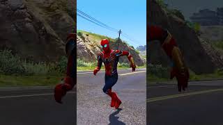 GTA V Spiderman Saved Daughter ytshorts spiderman [upl. by Ecirpac7]