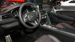 EXTRAORDINARY 2019 GENESIS G70 INTERIOR [upl. by Vil]