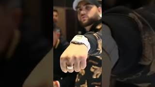 Karan Aujla getting his new Cartier 100’000  Watch  1 lakh  Di Cartier watch shorts [upl. by Notlih]