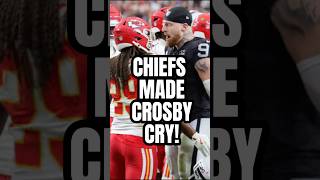 🚨Chiefs BARELY TRY amp BEAT RAIDERS SO BAD Maxx Crosby CRIED😂 chiefs nfl kansascitychiefs [upl. by Naehs]