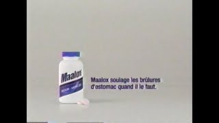 Maalox  2004  Publicité [upl. by Hendrickson818]