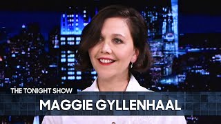 Maggie Gyllenhaal Opens Up About Directing Her First Film The Lost Daughter  The Tonight Show [upl. by Alian]