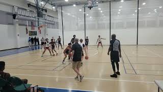 Patricks AAU Basketball 🏀 Olney Elite 2027 White vs Maryland Rivals 09212024 [upl. by Eerrehc]