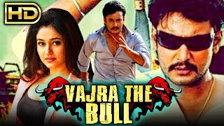 Vajra The Bull HD  Hindi Dubbed Full Movie  Darshan Poonam Bajwa  South Superhit Action Movie [upl. by Pebrook]