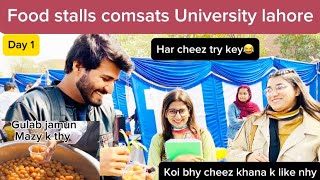 Food Stalls Comsats University Lahore  Day 1 [upl. by Nagar]