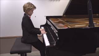 Platon Yakoniuk 9 Years plays Paganini Variations by Isaak Berkovich [upl. by Auqinaj823]