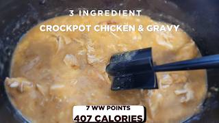 3 Ingredient Crockpot Chicken That Will BLOW Your Mind [upl. by Cristobal]