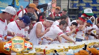 The Sport of Titans Nathan’s Famous Hot Dog Eating Contest [upl. by Sharline]