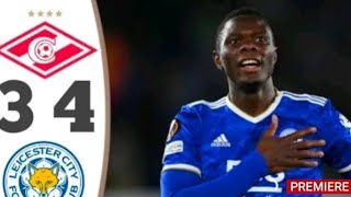 Spartak Moscow vs Leicester City 24 Extended Highlights All goals 2021 HD [upl. by Morrie]