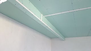 гипсокартон короб для шкафакупе Plasterboard montaj [upl. by Eannaj]