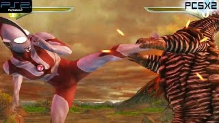 Ultraman Fighting Evolution Rebirth  PS2 Gameplay 1080p PCSX2 [upl. by Chrotoem]