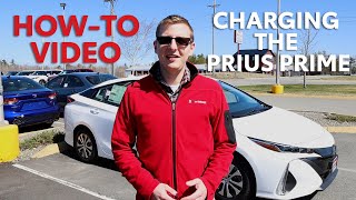 Charging a Toyota Prius Prime  HowTo Video [upl. by Akimet609]