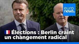 Elections en France  Les Allemands se préparent à un changement radical dans la politique e… [upl. by Asatan92]