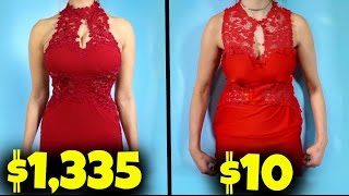 10 Prom Dress Vs 1000 Prom Dress [upl. by Clements]