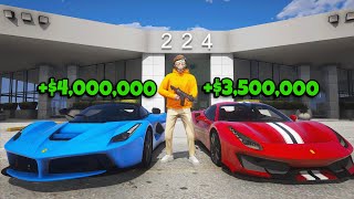 I Robbed 75 Car Dealerships in GTA 5 RP [upl. by Jehias196]