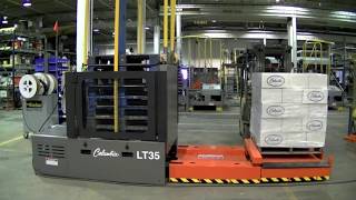 Pallet to Palletl Load Transfer Station LT35 Transferring from CHEP to Wood Pallet [upl. by Brig]