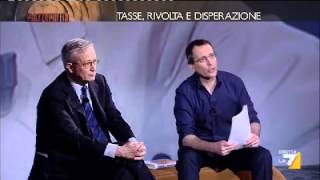 PIAZZAPULITA  INTERVISTA A GIULIO TREMONTI PARTE 2 [upl. by Nibur682]