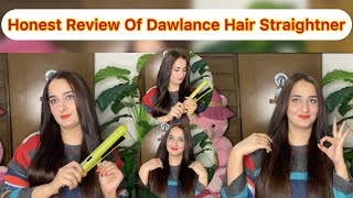 Honest Review Of Dawlance Hair Straightner Worth Buying Or Not Ayesha Ehsaan [upl. by Lawlor]