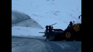 Avalanche cannon Atigun Pass Alaska [upl. by Karla]