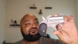 MY UNBOXING OF BOND ARMS DERRINGER CHAMBERED IN 357 MAG [upl. by Fidellia570]