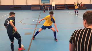 Chichester vs Brunel  University Futsal [upl. by Nnylahs205]