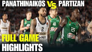 Kendrick Nunn Cedi Osman Pokusevski Ntilikina GO AT IT Partizan vs Panathinaikos FULL GAME [upl. by Ahtael906]