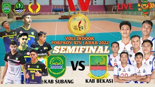 LIVE SEMIFINAL PORPROV JABAR HAYUN CS KAB SUBANG VS BOY ARNEZ CS KAB BEKASI [upl. by Eelame]