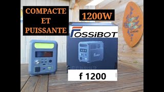 459€ CODE PROMO TEST et UTILISATION FOSSIBOT F1200 [upl. by Fabiola922]