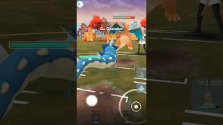 Gyarados VS Charizard in Pokemon Go Great League shorts 💥🎃 [upl. by Jolee]