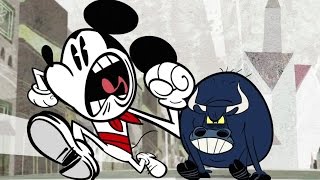 Al Rojo Vivo  A Mickey Mouse Cartoon  Disney Shorts [upl. by Richey746]