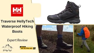 Review  Helly Hansen Mens Traverse HellyTech® Waterproof Hiking Boots [upl. by Affer]