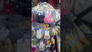 Sarojini Nagar Market Delhi  Earrings Jewellery just under rupees 30 😍earrings shortsvideo [upl. by Quincey]