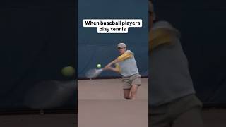 When Baseball Players Play Tennis [upl. by Virgina]