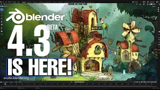 Blender 43 Beta Is Finally Here [upl. by Turrell]