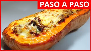 ✅ CALABACÍN RELLENO 😋 al HORNO  RECETA FÁCIL [upl. by Islehc]