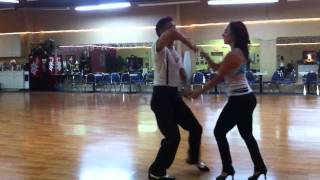 Salsa in Fort Myers with Nery and Giana [upl. by Kenimod]