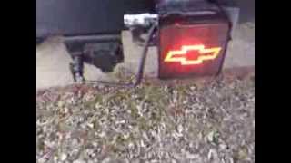 chevy silverado hitch cover brake light [upl. by Drewett]