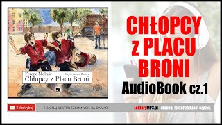 CHŁOPCY Z PLACU BRONI Audiobook MP3 New  Lektura Szkolna do słuchania cz 1 🎧 [upl. by Yadahs]