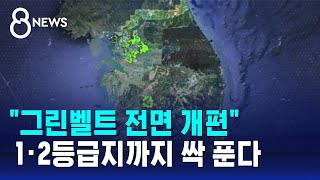 그린벨트 20년 만에 대폭 완화…quot지역 경제 활성화quot  SBS 8뉴스 [upl. by Acireh]